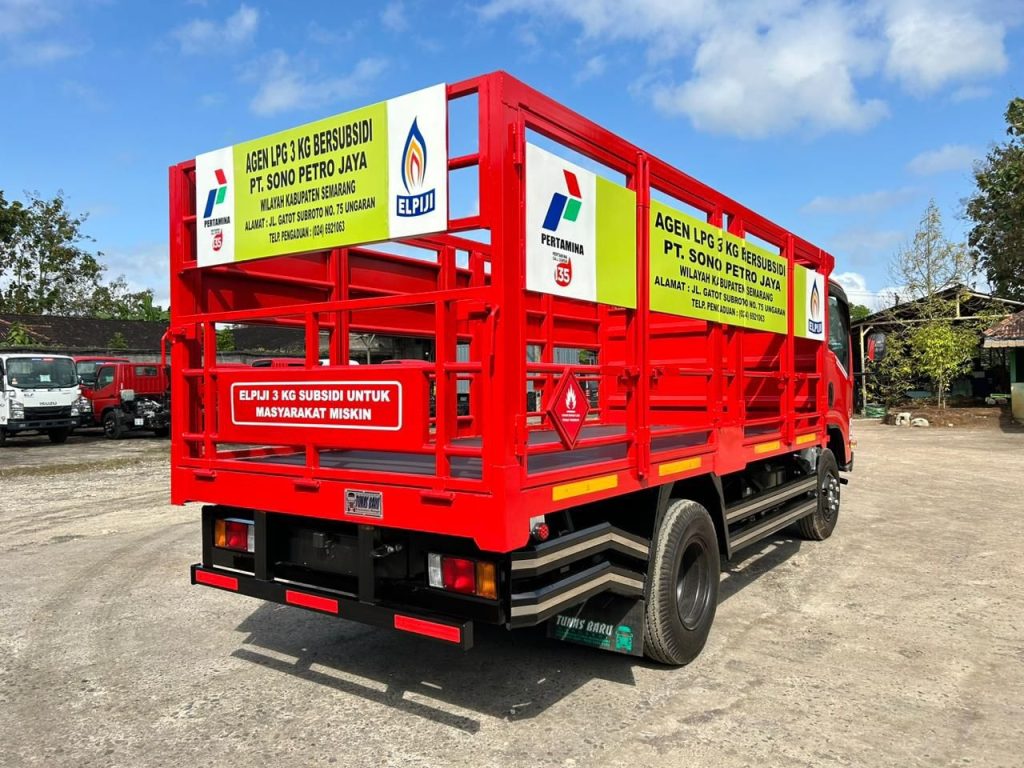 isuzu NMR HD Bak Elpiji 3kg