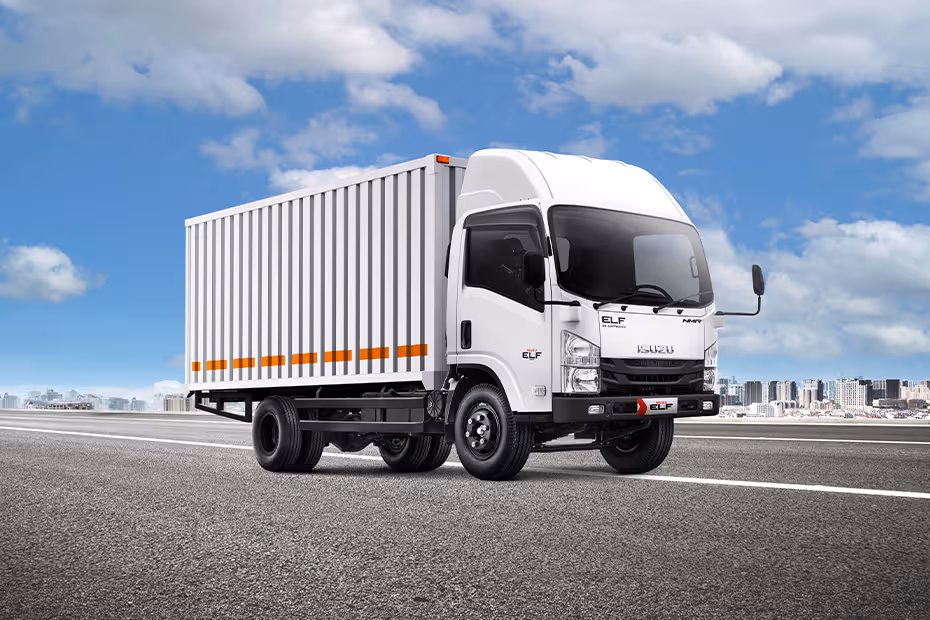isuzu elf nmr long box besi