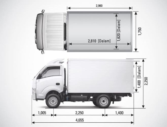 isuzu traga box spesifikasi