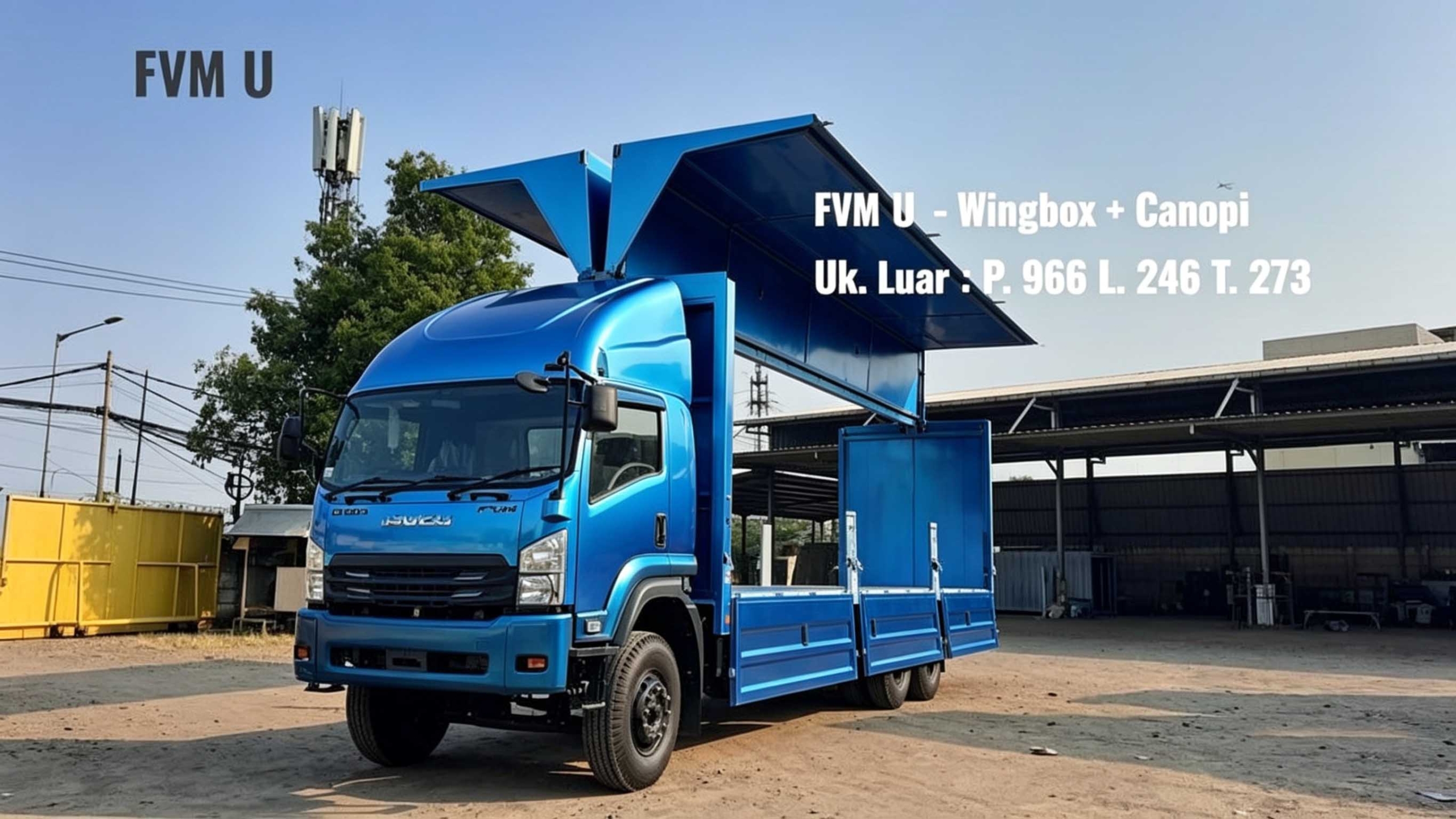Isuzu Giga FVM U Wingbox 